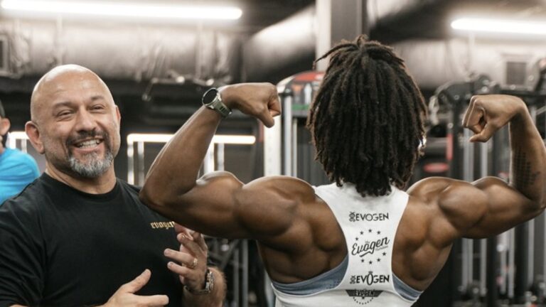 How Does 7-Time Figure Olympia Champion Cydney Gillon Train Shoulders to Defend Her Title?